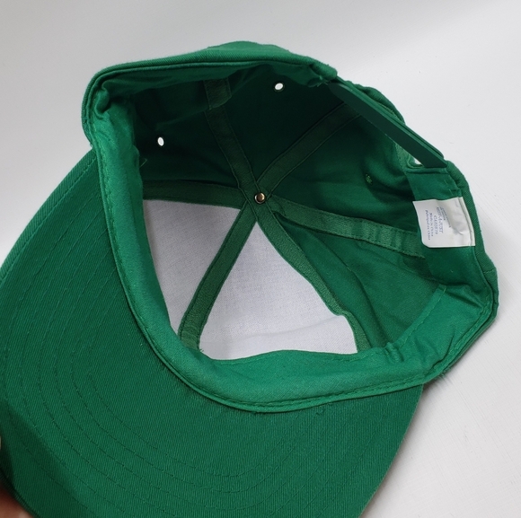Clover Leaf Patch on Green Cap Snapback Hat Novelty Unisex - Picture 9 of 11